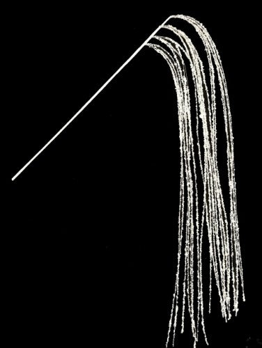 Elegant white Hanging Ice Willow, featuring delicate branches for sophisticated decor, measuring 66cm, perfect for events and home.