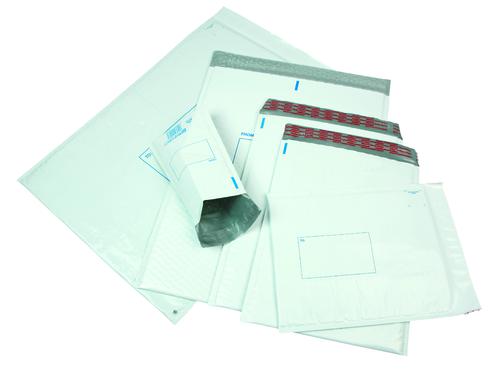 Self-sealing bubble mailers in size 8, 25-pack for secure, cushioned shipping with tear and puncture resistance.