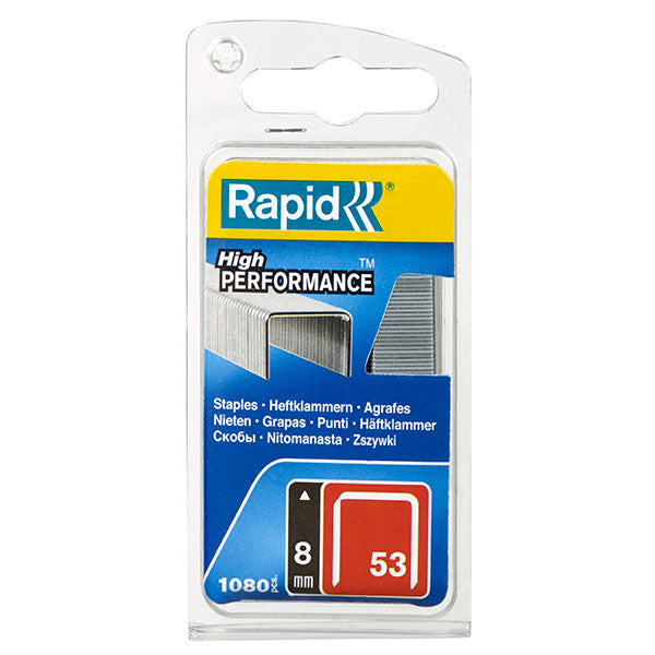 Rapid Staples 53/8mm Bx1080 H/Sell