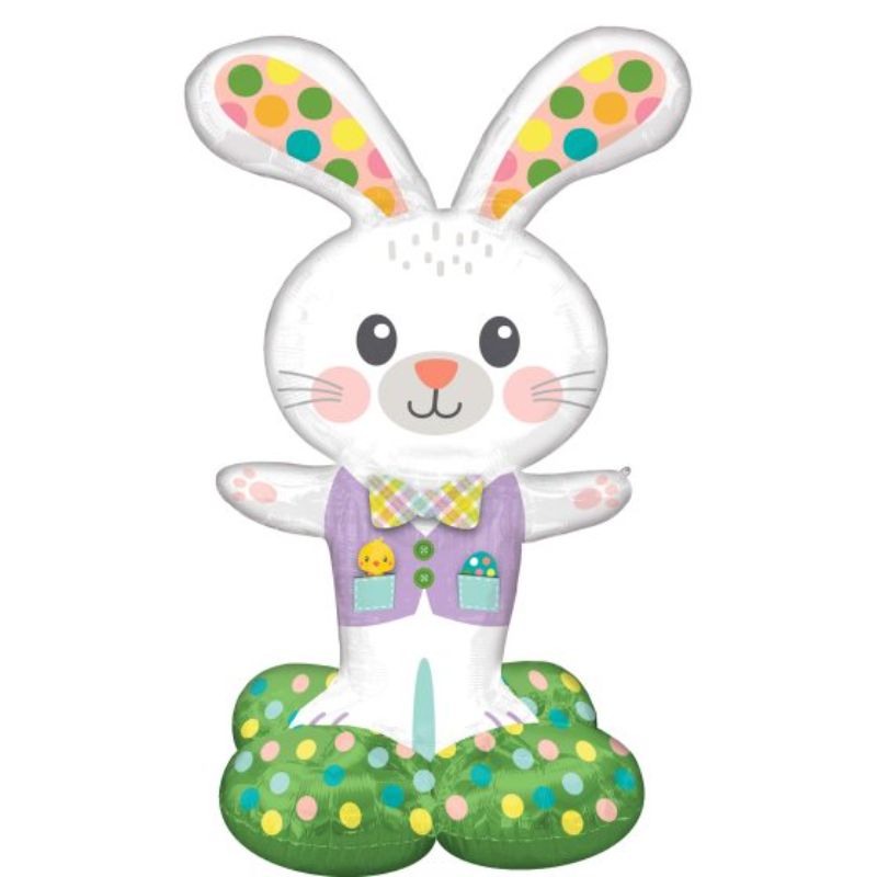 Balloon - CI: AirLoonz Spotted Easter Bunny P70