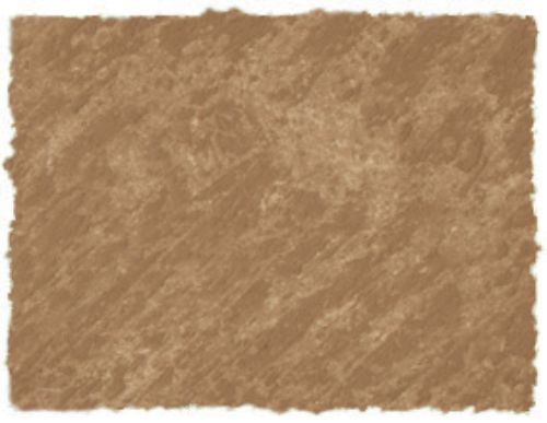 AS SQUARE PASTEL YELLOWISH UMBER D, a creamy, lightfast pastel for vibrant blending and detailed artistry.