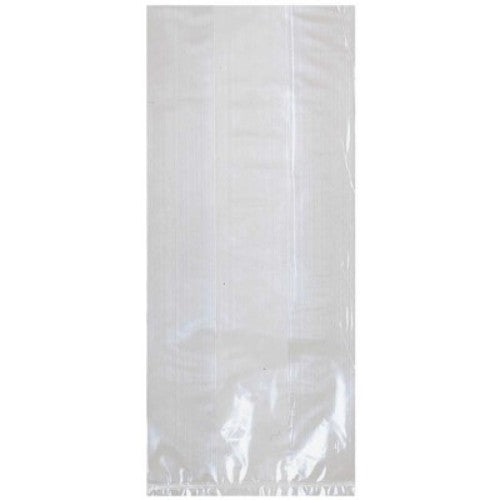 Cello Party Bags Small - White - Pack of 25