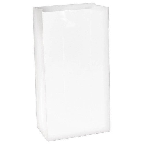 Large Paper Bag - White (12 units) - Pack of 12