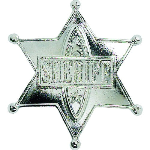 Sherrif Badge - Silver