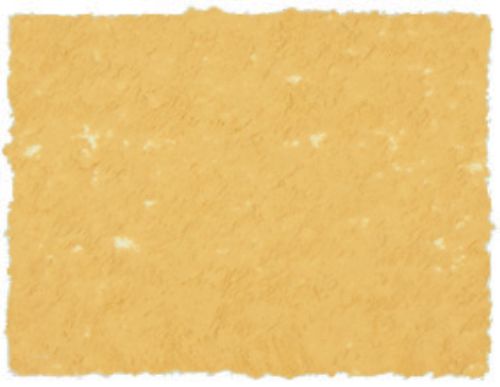 Pastel yellow ochre square pastel designed for smooth blending and versatile application in professional artwork.