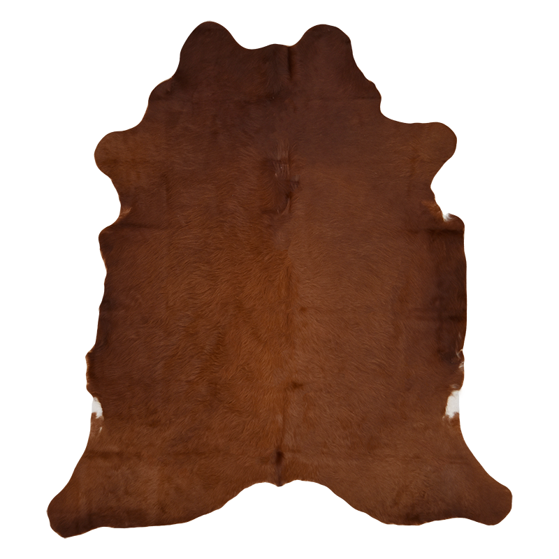 Small Meadow Cowhide rug in miscellaneous colours, measuring 160x120cm, adds luxury and warmth to any space.
