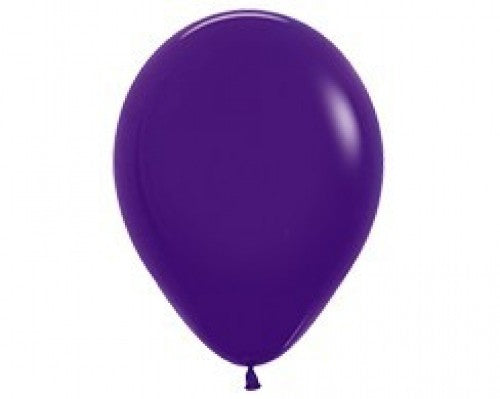 Latex Balloons Fashion Purple Violet Sempertex 45cm (6pk) - Pack of (6)