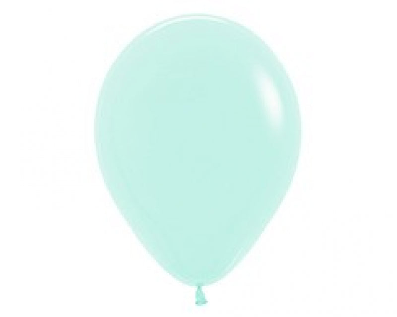 90cm Pastel Matte Green Latex Balloons  2pk - Pack of 2