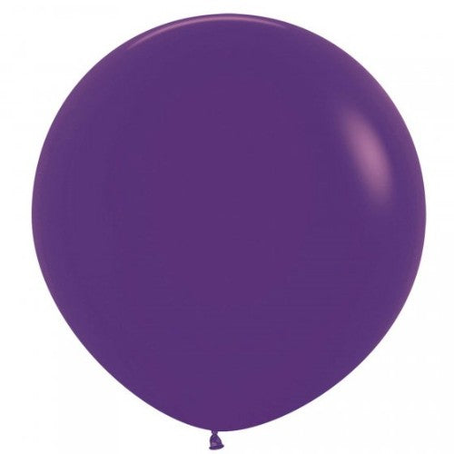 Sempertex 60cm Fashion Violet Latex Balloons 051, 3pk - Pack of 3