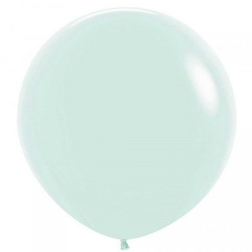 Sempertex 60cm Pastel Matte Green Latex Balloons 630 - Pack of 3