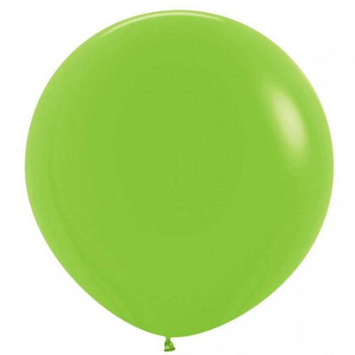 Sempertex 60cm Fashion Lime Green Latex Balloons 031, 3pk - Pack of 3