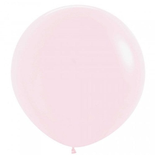 Sempertex 60cm Pastel Matte Pink Latex Balloons 609 - Pack of 3