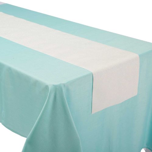Table Runner - Shimmering Party Iridescent Linen - 33cm x 1.82m