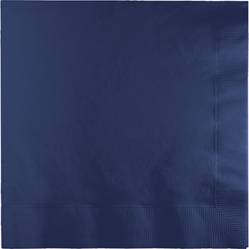 Navy Blue Lunch Napkins  (Pack of 50)