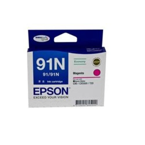 Epson T1073 magenta ink cartridge for vibrant prints, 215 pages yield, designed for compatibility with Epson printers.