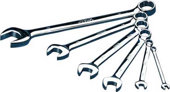 High-quality JBS Spanner Comb Ring/Open End AF-15/16", polished for durability and precision in industrial applications.