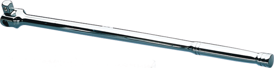 Adjustable offset handle JBS 1/2" drive, 430mm long; ideal for reaching tight spots in automotive and DIY projects.