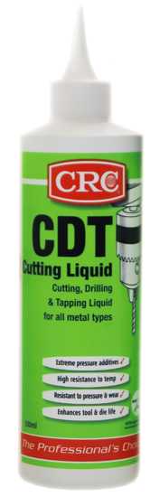 500ml CRC 3064 CDT Cutting Liquid for metal machining, enhances cutting speed, reduces wear, and provides a superior finish.