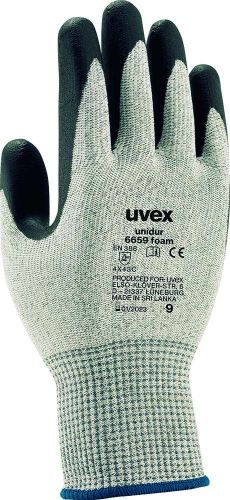 Unidur 6659 Cut 5 UVEX gloves (Size 11) offer lightweight cut protection, NBR foam grip, and comfort for precision tasks.