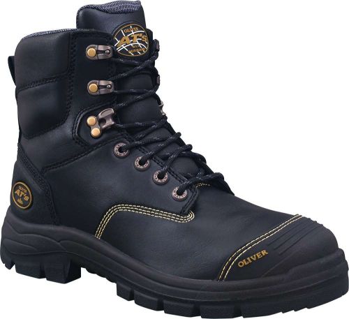Black Oliver 55-345 Safety Boots size 5 feature lightweight design, heat-resistant rubber sole, and exceptional comfort technology.