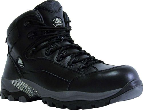 Bata Bickz 902 Non Metallic Safety Boots in black, size 6, with heat-resistant soles and non-metallic protection features.