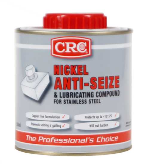 Premium nickel-based anti-seize lubricant in 500ml, ideal for metal protection, high temperatures, and corrosion resistance.