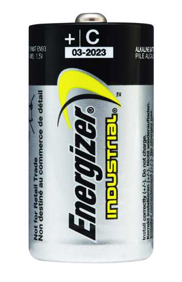Energizer Industrial C Bulk 12 Pack: Reliable, high-performance C batteries for industrial use and emergency preparedness.