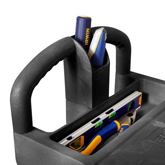 Rubbermaid Heavy Duty Black Flat Shelf Cart-Small with 226 kg capacity, non-marking casters, and versatile storage options.