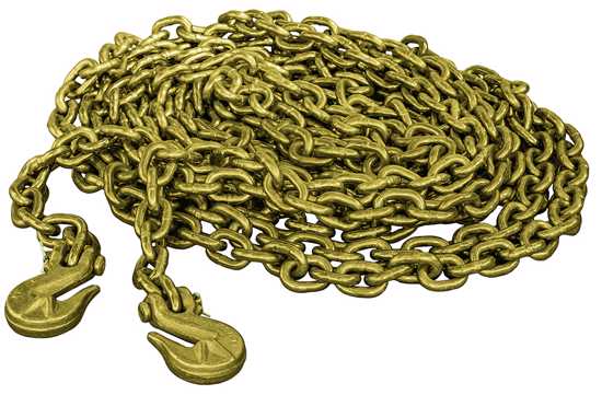 Bullivants Load Binder Kit with 10mm chain and grab hook, ideal for secure cargo transport, lashing capacity 6000kg.