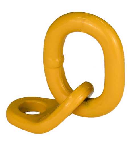 Bullivants Link Bracket M16, 1.8T for efficient lifting in tight spaces, robust Bolt Grade 8.8, 1.82T WLL, ANSI compliant.