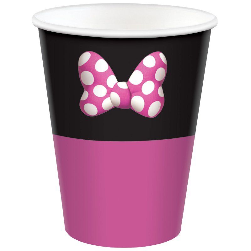 Minnie Mouse Forever 9oz / 266ml Paper Cups - Pack of 8