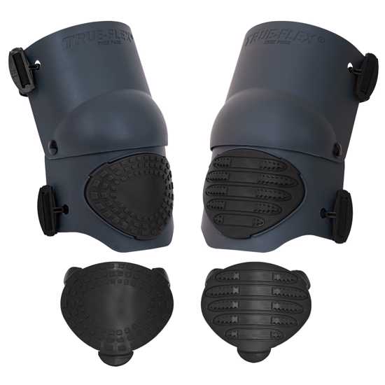 Durable knee pads with heat resistance, dual-density comfort, and flexible design for tradespeople in demanding environments.