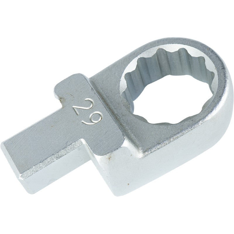 Teng Ring Spanner 14 x 18mm with 12-point bi-hexagon ring, ideal for tight spaces and chrome vanadium steel durability.