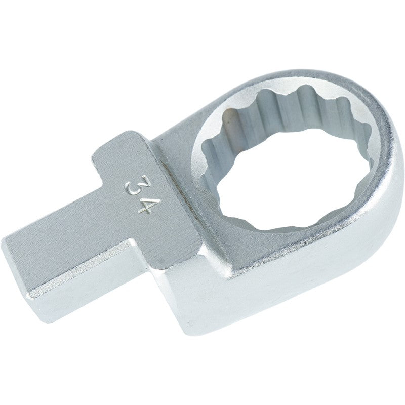 Teng Ring Spanner 14 x 18mm featuring 12 point bi-hexagon ends, ideal for tight spaces, made from chrome vanadium steel.