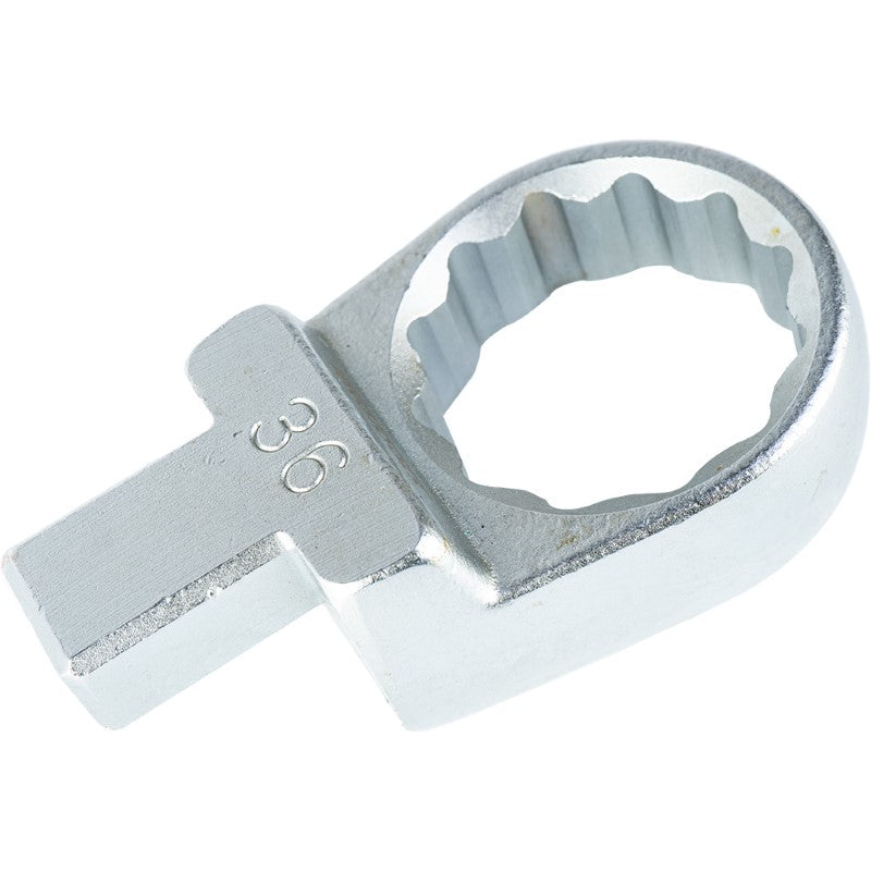 Teng Ring Spanner 14 x 18mm - 36mm with durable chrome vanadium steel, featuring a 12-point bi-hexagon ring for easy alignment.
