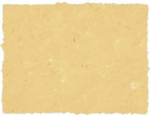 Pastel square in soft yellow ochre hue, ideal for blending and detailed artwork, crafted for professional quality.