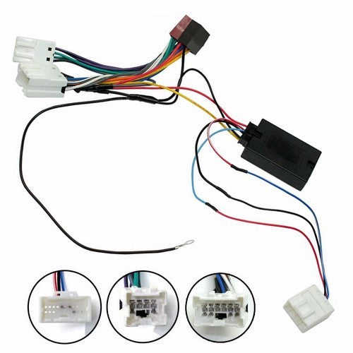 Control Harness C for Nissan by AERPRO, enhancing audio with Bluetooth bypass, designed for models 2007+, easy installation.