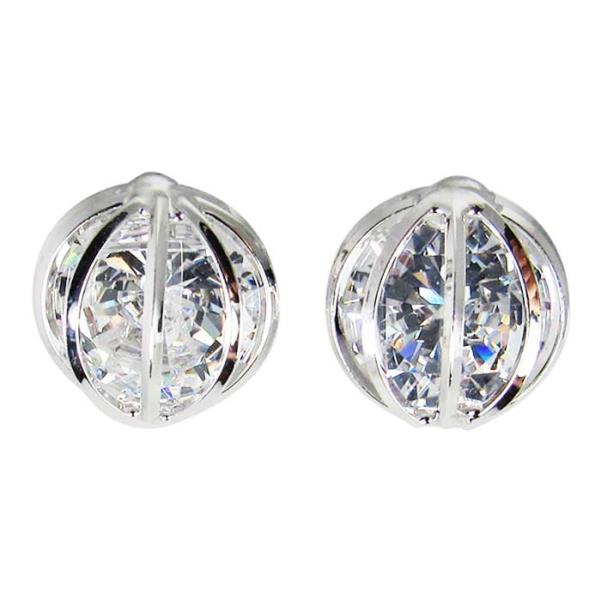Stunning Jax Diamante Wrap Earrings featuring a sparkling wrap design, perfect for both casual and formal occasions.