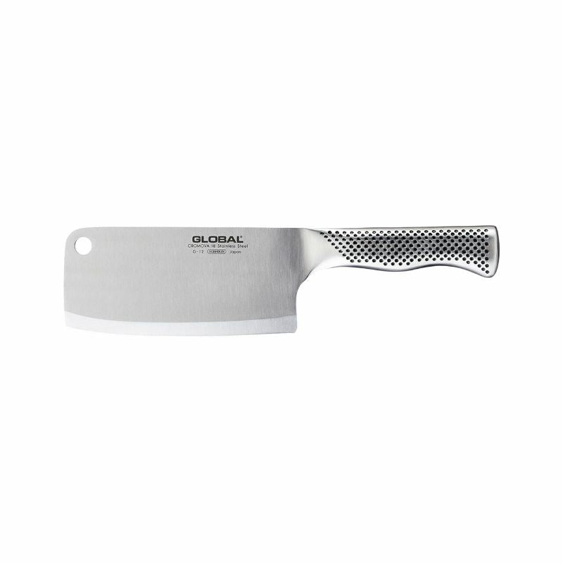 Global Classic Meat Chopper (16cm) - premium stainless steel knife for tackling tough meats and hard vegetables with ease.
