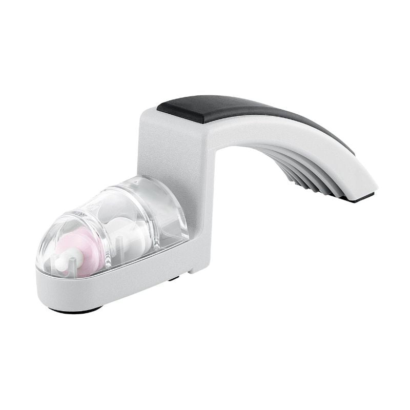 20cm G-2 Cook's Knife and MinoSharp sharpener set, premium stainless steel for durability and sharpness, ideal for culinary enthusiasts.