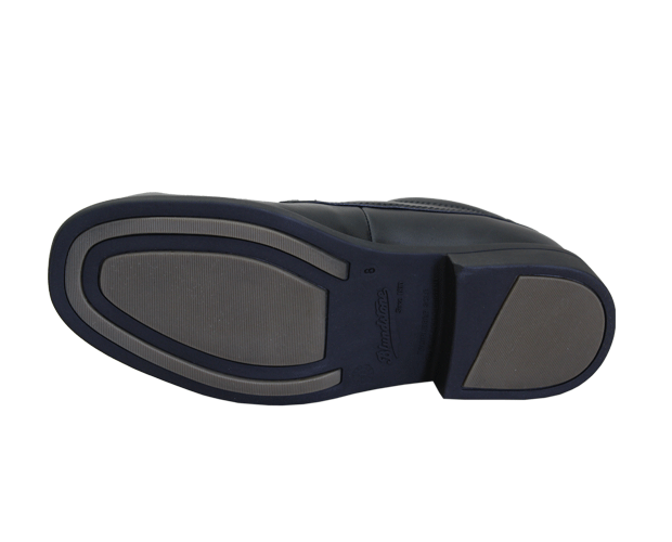 Black Blundstone Men's Lace Up Shoes, Size 10, featuring steel toe, ergonomic design, PORON comfort pad, and durable TPU sole.
