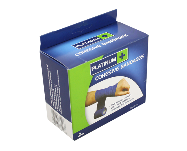 Cohesive Bandage Amtech M104 (5cm) providing superior support, waterproof, breathable, and sticks to itself for easy application.