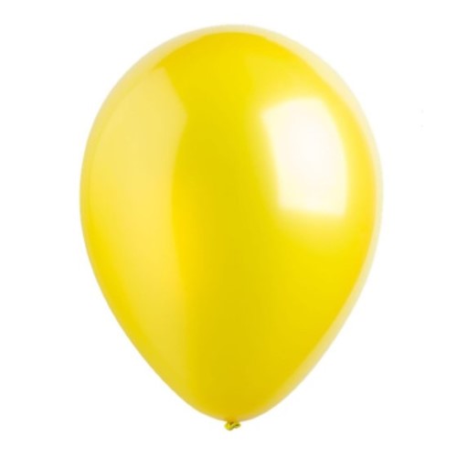 Latex Balloons 30cm Bulk Pack of 200 Metallic Yellow