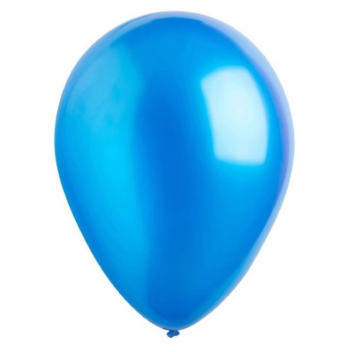 Latex Balloons 30cm Bulk Pack of 200 Metallic Royal Blue
