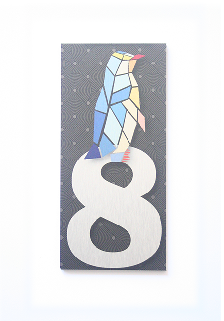 Letter Box Numbers - House Number - '8'