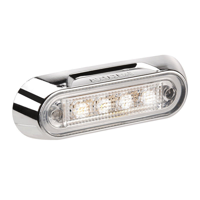 Narva - Mdl8 Led Feom (W) With Chr/Bse