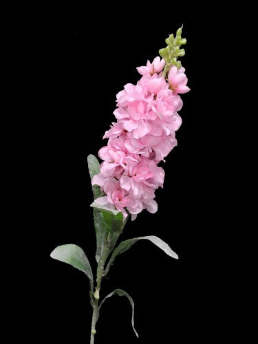 Lifelike pink artificial Stock floral stems, perfect for home decor, weddings, and elegant arrangements.