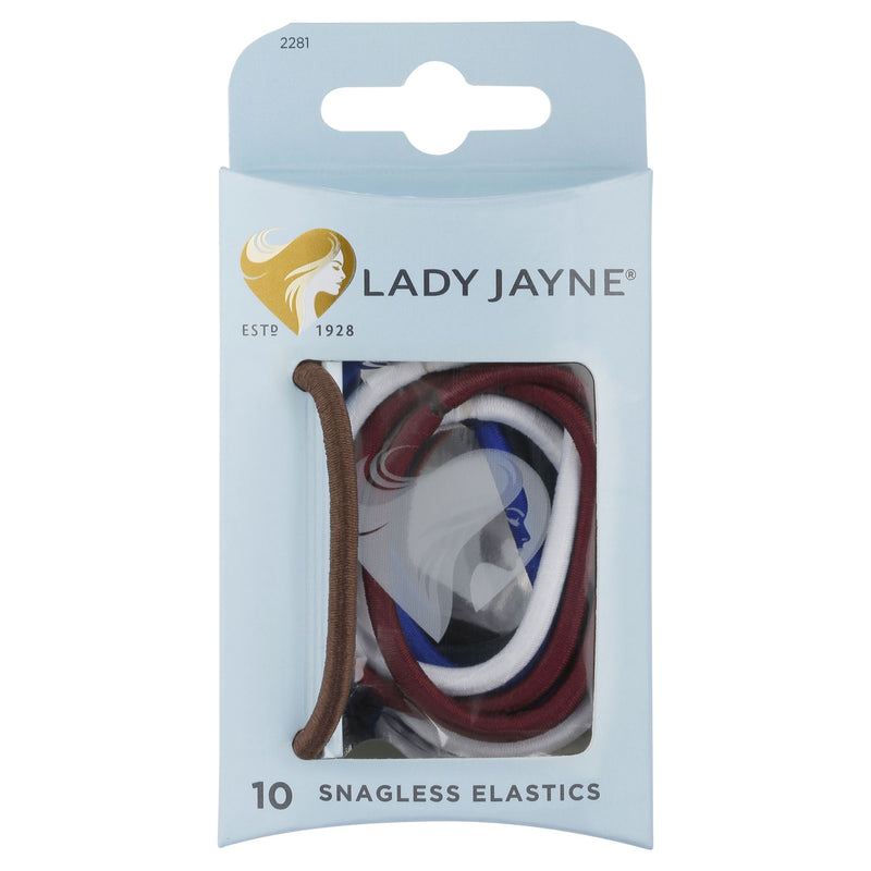 Lady Jayne Snagless Thick Elastics  - Pk 10