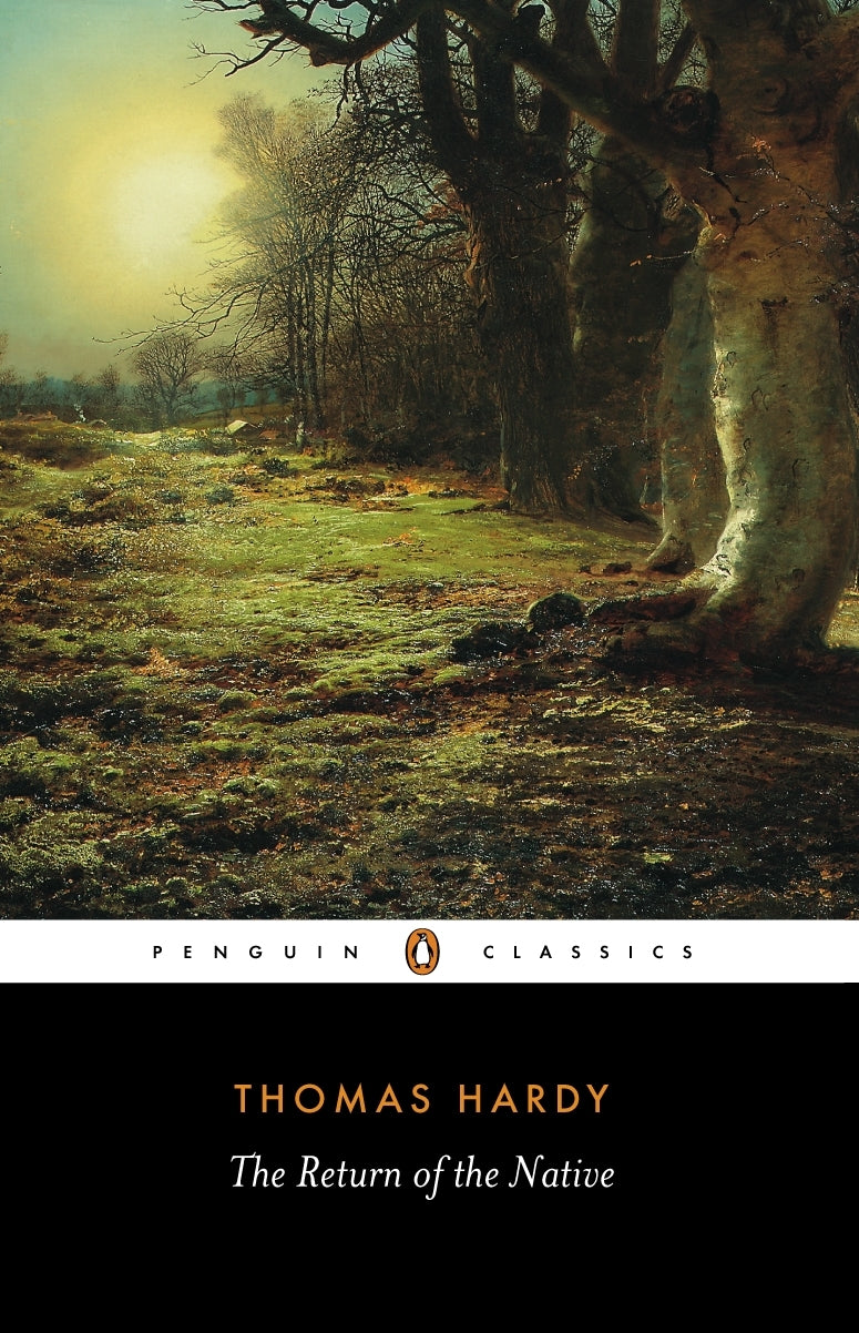 Classic novel 'The Return of the Native' by Thomas Hardy, exploring love and societal constraints in Egdon Heath's landscape.