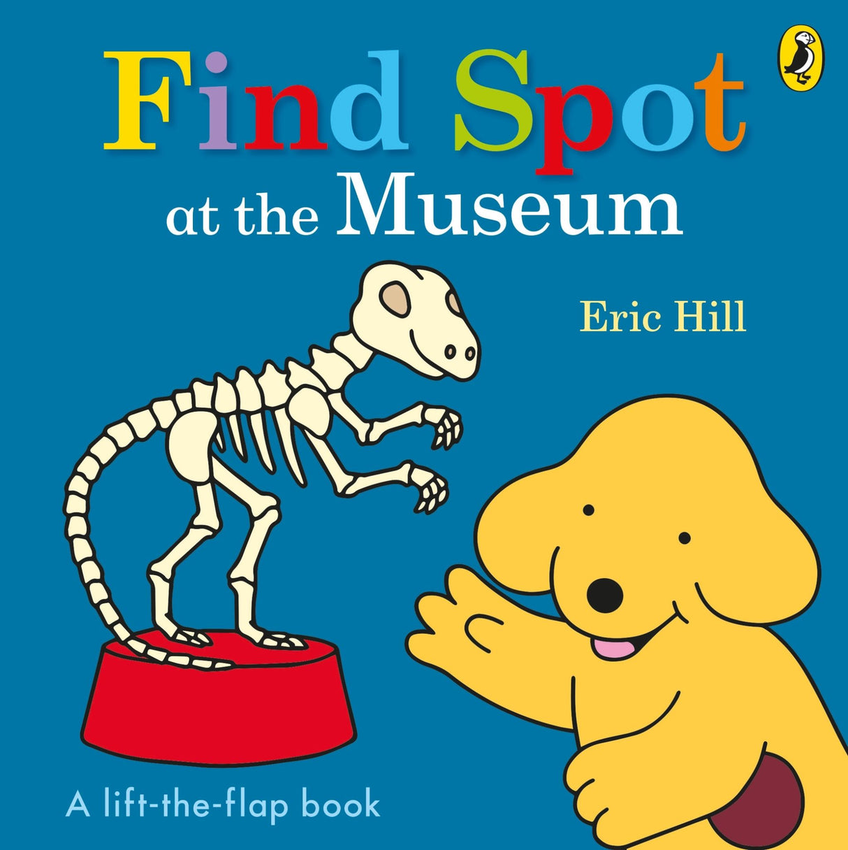 Picture book featuring Spot's museum adventure with flaps for toddlers to encourage curiosity and fine motor skills.